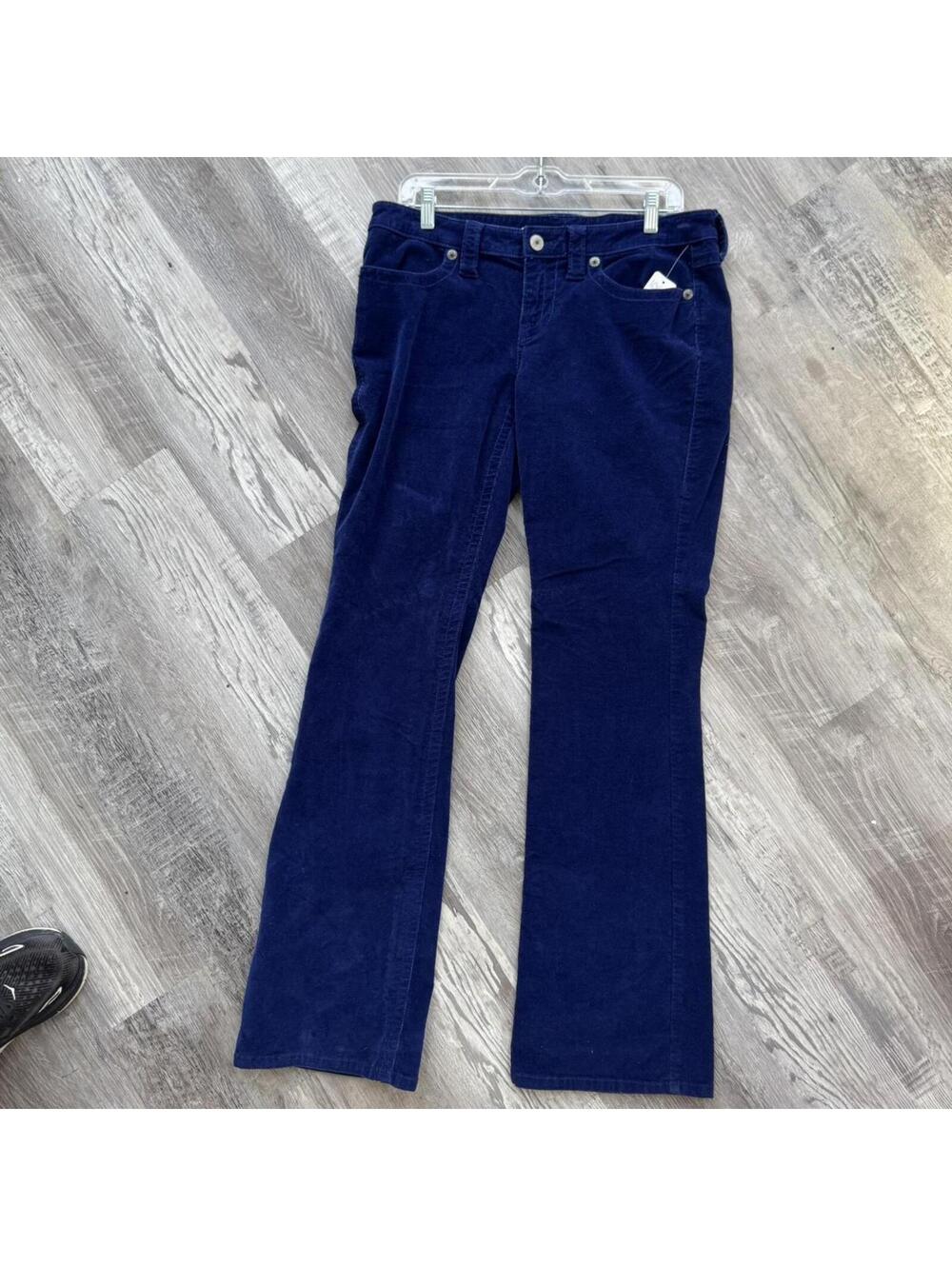 Victoria's Secret Women's Navy and Blue Trousers